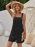 2025 New Style Fresh And Sweet Jumpsuit Female Sleeveless Straight Tube Jacquard Solid Color