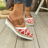 Women's Sandals 2025 Summer New Flat Bottom Slope And Pointed Casual Women's Cool Slippers