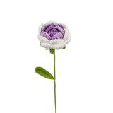 Zingj Woven Rabbit Head Sunflower Sunflower Wool Knitting Flowers Send Bestie Imitation Bouquet Finished