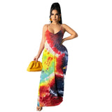 Zingj New Women's Casual Loose Print Cotton Slip