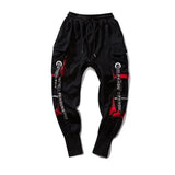 Pants Tide Brand Harlan Straps Trousers Men's Korean Version Of Hip-Hop Personality Loose Street