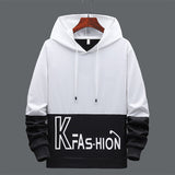 Spring and Summer Hoodies Casual Men's Sports Hoodies Trendy Men's Loose V-Neck Student Jacket Pullover Hooded