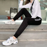 Zingj 2024 New Ins Trendy Women's Pants Casual Pants Show Thin Versatile Pants-Outfit