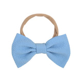 inches Solid Elastic Headband Handmade Boutique Hair Rope For Baby Girls Turban Bow Hair Band Headwear Hair Accessories