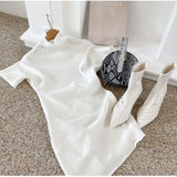 Fashion Women Summer Kint Bodycon Mini Dress Female Slim Short Sleeve Sexy Dress Femme