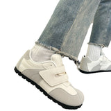 Sticker Derain Shoes Women's Shoes 2025 Autumn New Shoes Children Set Flat Bottoms In Tide Casual Board