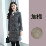 Female Autumn Long Trench Coat Windbreaker For Women Woollen Overcoat Manteau Femme Wool Blends Coats Cloak Uk