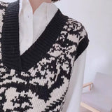 Women V-neck Sweater 2021 Korean Autumn Winter Warm Soft knitted Pullover Femme Jumper Women Cashmere Sweater