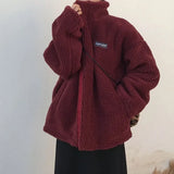 Fur Coat Women Fleece Jackets Winter Jacket Faux Lambs Fur Kawaii Coat Korean Students Original Ukraine Parkas Plus