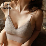 Sexy Lace Lingerie Wireless Bra For Women Padded Push Up Bralette Female Brassiere Soft Backless Fashion bras