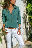 Women's Loose Lapel Long Sleeve