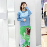 The Fashion Code!This Folded Skirt Allows You To Step Into A New Realm Of Elegant And
