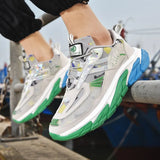 Running Shoes Breathable Sneakers High Quality Wear-resistant Jogging Shoes No-slip Reflective Training Shoes Scarpe