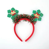 New Year Women Girls Cute Christmas Antlers Santa Claus Hairbands Sweet Hair Decorate Headband Fashion Hair