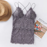 Hollow Out Bralette Solid Beauty Back Lace Underwear Sexy Vest Female Add pad Wireless Bra Seamless Lingerie