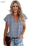Sleeves Shirt Summer Bow Lace Up Polka Dot Female Ruffle Pullover Vintage Blusa Muyogrt shirts Blouses womens sexy