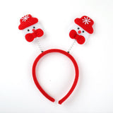 New Year Women Girls Cute Christmas Antlers Santa Claus Hairbands Sweet Hair Decorate Headband Fashion Hair
