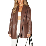Leather BlazerOutfit