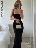 Strap Backless Long Maxi Dresses Party Club Vacation Outfits for Women Sexy Casual Summer Dress 2022 Wholesale