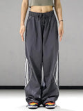 Zingj Retro Casual Wide-Leg Pants Men And Women's Spring / Summer 2024 New Light Fashion Logo Street Straight