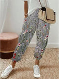 Printed Cotton And Linen Casual