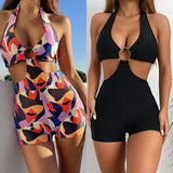 Zingj Single Swit 2023 Sexy Big Steel Ms Ms One One Piece Swimsuit Wear
