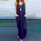 Long Dress 2021 Summer Women Strap Beach Dress Casual Irregular Oversized Loose Floor Dress Beach Travel