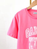 vintage chic smiley print T-shirt women 2022 summer short sleeve round neck cotton cozy tees casual tops female