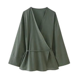 Women's 2025 New Double Flamingo Comfortable Linen And Suit Dress + Pants Set