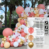 Silver Macaron Birthday Balloon Garland Arch Kit Party Foil Metal Balon Weding Baby Shower Birthday Party Decor Kids