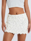 Sexy Women Sparkle Sequined Skirts Summer Party Clubwear Glitter Bodycon Short Mini Pencil Skirts Streetwear 2023