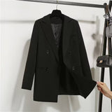 Zingj Celebrity Small Suit Long Chic Retro Belt Korean Version 2024 Casual Temperament Ins Suit Jacket Female