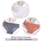 3PCS/Set Transparent Mesh Women's Panties Low Waist Ladies Briefs Female Underpants Fashion Girl Panty Lingerie