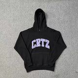 Five-Star Ship Printing Loose Hooded Hoodie Street Sports And Leisure Suit