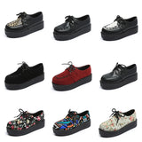 Spring New Style Chaojiahara Thick-Soled Pastry Shoes Magazine British Retro Style Single Shoes Women's