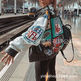 Bomber Baseball Bat Basic Jacket Female Men Jacket Coat Women Clothing Harajuku Plus Size Streetwear Outerwear