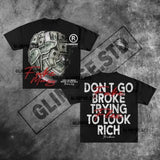 Zingj T-Shirt Oversized Y2K Blouse Korean Gothic T-Shirt Couple Retro New Sweatshirt 211-0-Outfit