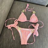 2023 Sexy New Split Swimsuit Chain Bikini Swimsuit