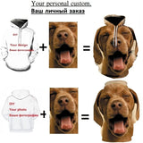 Hoodies for Mens With Cap Front Pocket Funny Funky Custom Design 3D Digital Print O Neck Full Sleeves Mens