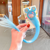 Sweet Colorful Hairpin Lovely Children Girls Hairclip Kids Cute Barrette Cartoon Extension Braider Rainbow Hair