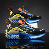 Running Shoes Breathable Blade Sneakers Antiskid Damping Jogging Shoes Trendy Comfortable Mesh Training Shoes