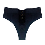 Sexy Cotton Panties Women G-String Female Hollow Out Shapewear Seamless Underwear Mid-waist Ladies Brief T-back