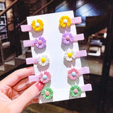 New Girls Cute Cartoon Ice Cream Unicorn Hair Clips Kids Lovely Hairpins Headband Barrettes Fashion Hair