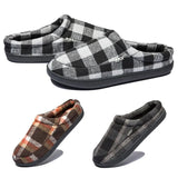 Shoes Winter House Slippers Men Furry Short Plush Indoor Shoes for Men Home Soft Slippers 2021 Non Slip Massage