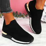 Women Vulcanized Shoes Ladies Solid Color Slip-On Sneakers for Female Casual Sport Shoes 2021 Fashion Mujer