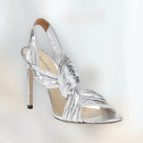 Size Fashion Two-Color Spliced Cross-Set Shoes Fine High-Heeled Sandals Chengdu Fashion Women's