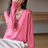 Zingj Hemp Knitting Cardigan Female Thin Ice Silk Linen Coat Sunscreen Clothes Summer Loose Outside The Shawl Air Conditioning Shirt-Outfit