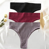 New Seamless Women's Panties Set High Waisted Thongs Woman Comfortable Women's Cotton Briefs Sexy Underpants For