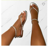 Flat-Soled Sandals Women 2025 Summer New Fashion Jacket Leisure Ebay Beach Women's