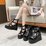 Size 43 Summer New Sandals High Heel Cross Strap 10Cm Heel And Fish Mouth Women's